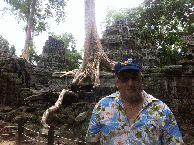 Don Reid at Angkor Wat