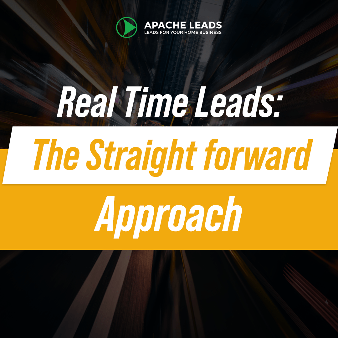 Real Time Leads: The Straightforward Approach