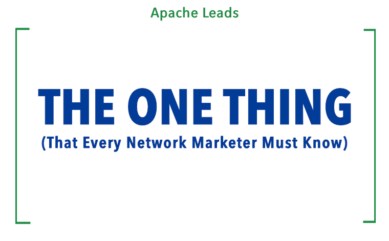 The One Thing Every Marketer Must Know The One Thing Every Marketer Must Know