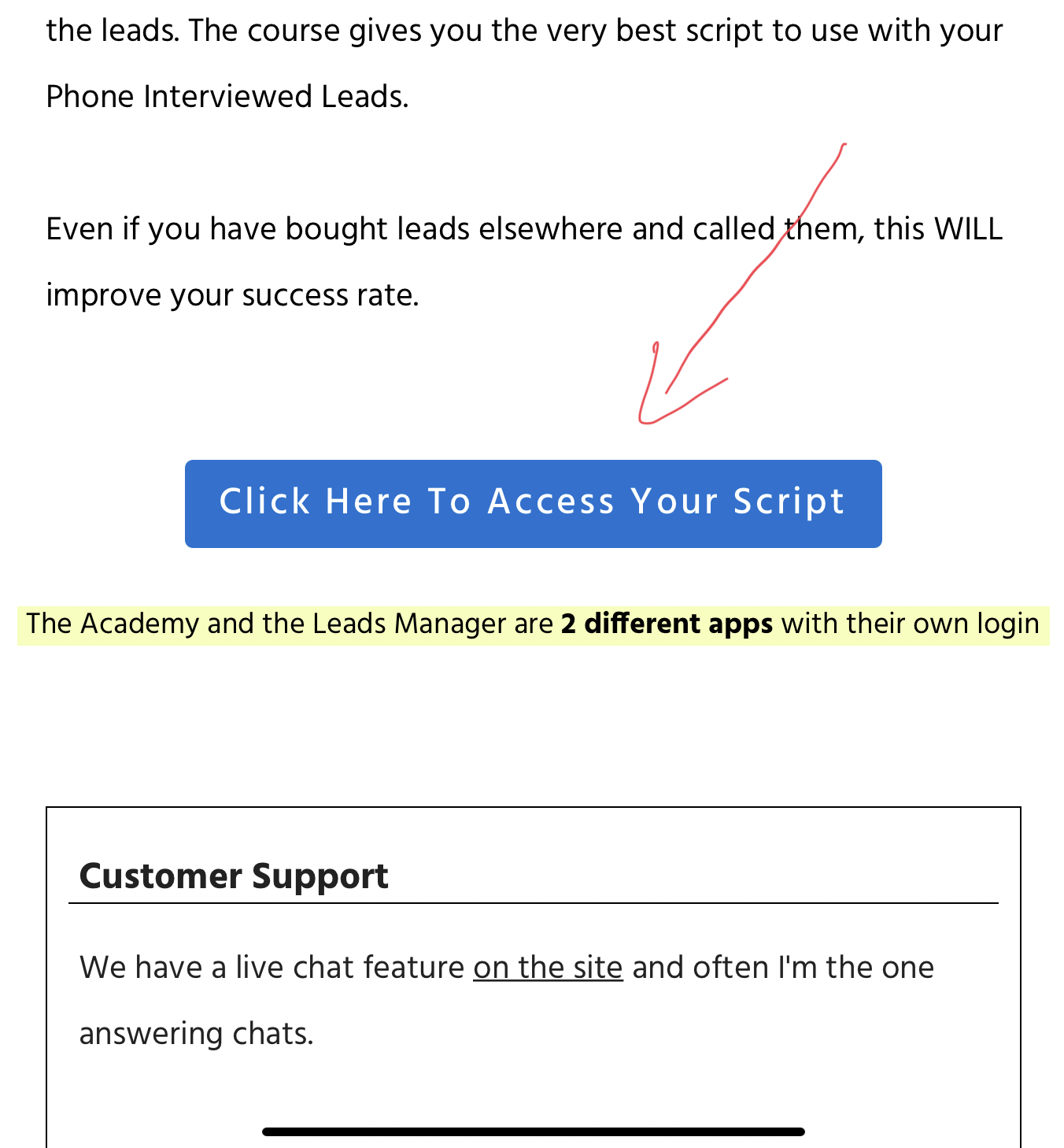 Access Your Scripts Access Your Scripts