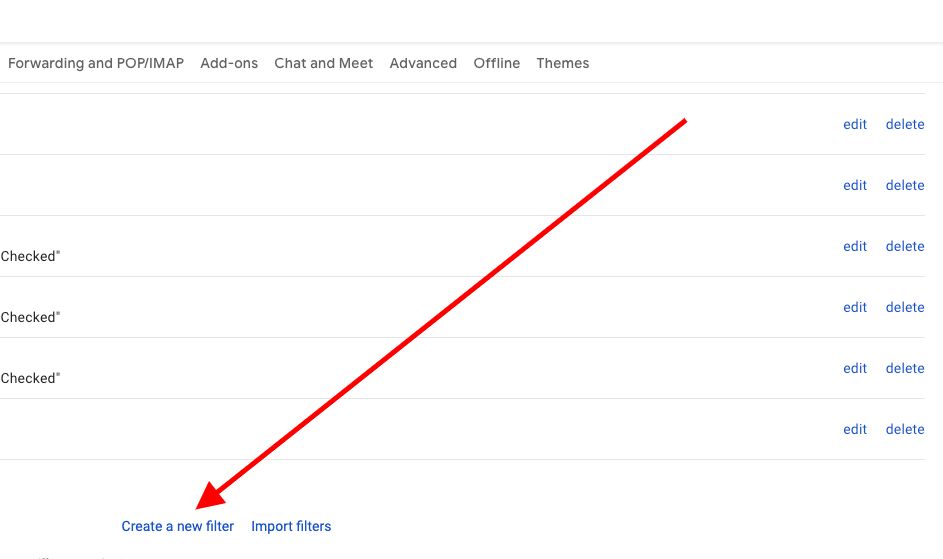 Gmail Create A New Filter