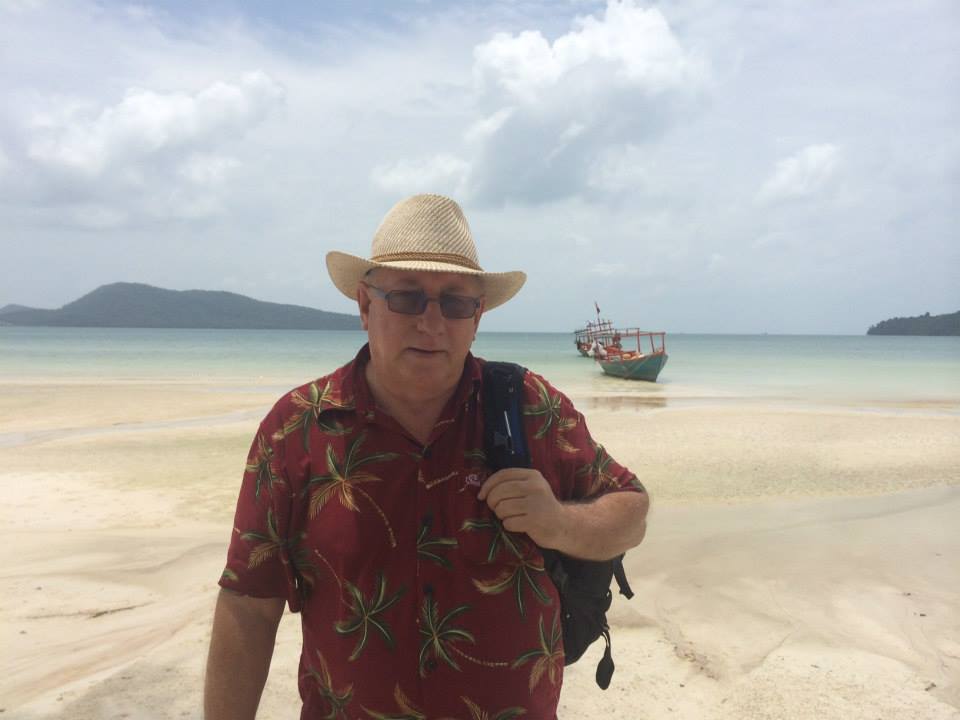 Island Beach Off The Coast Of Cambodia