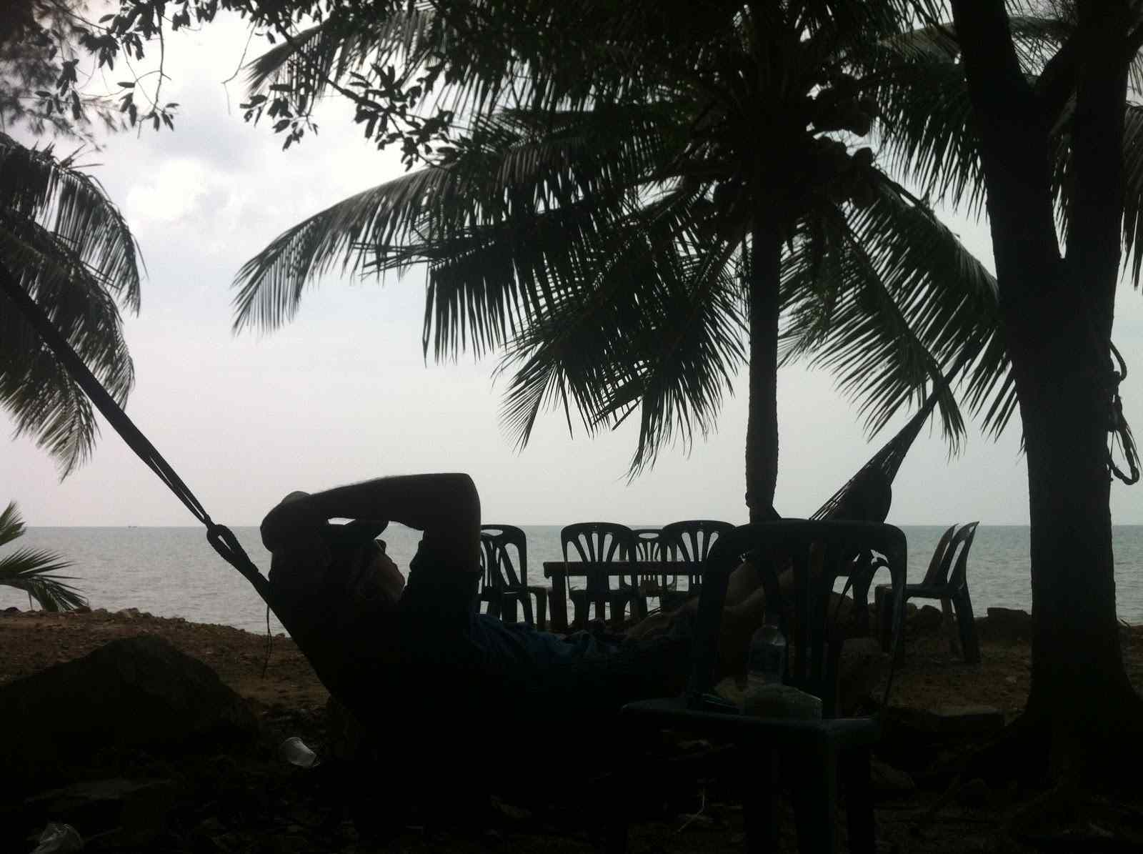 Don in a Hammock in Koh Kong