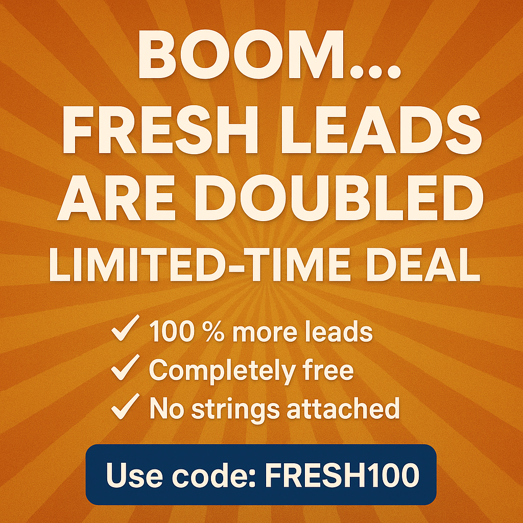 Fresh MLM Leads