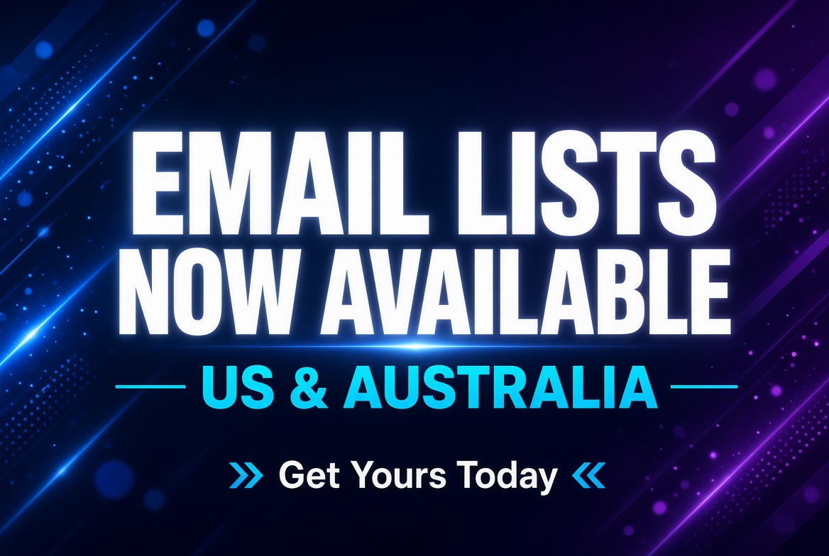 email-lists Email Lists Now Available