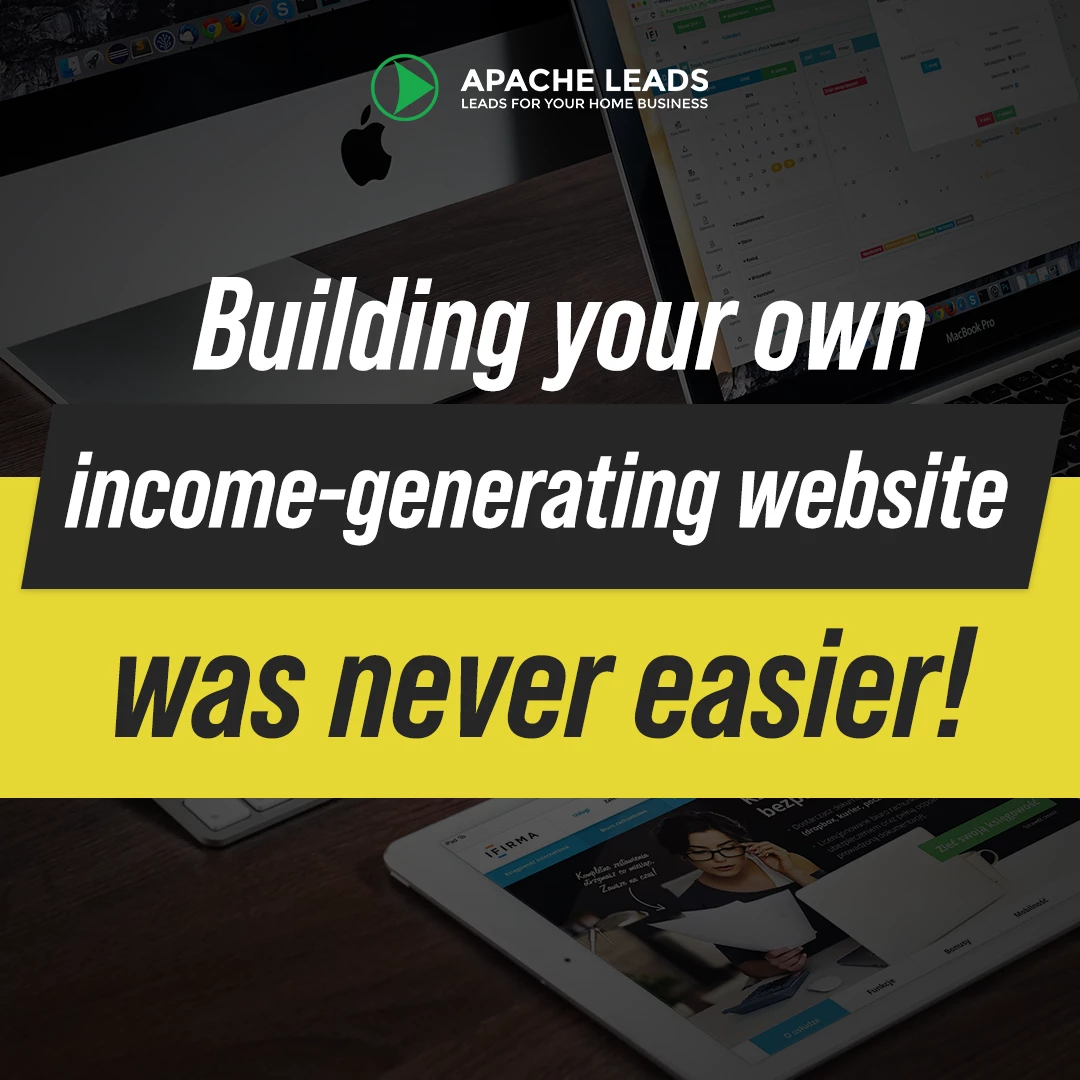Building your own income-generating website was never easier!